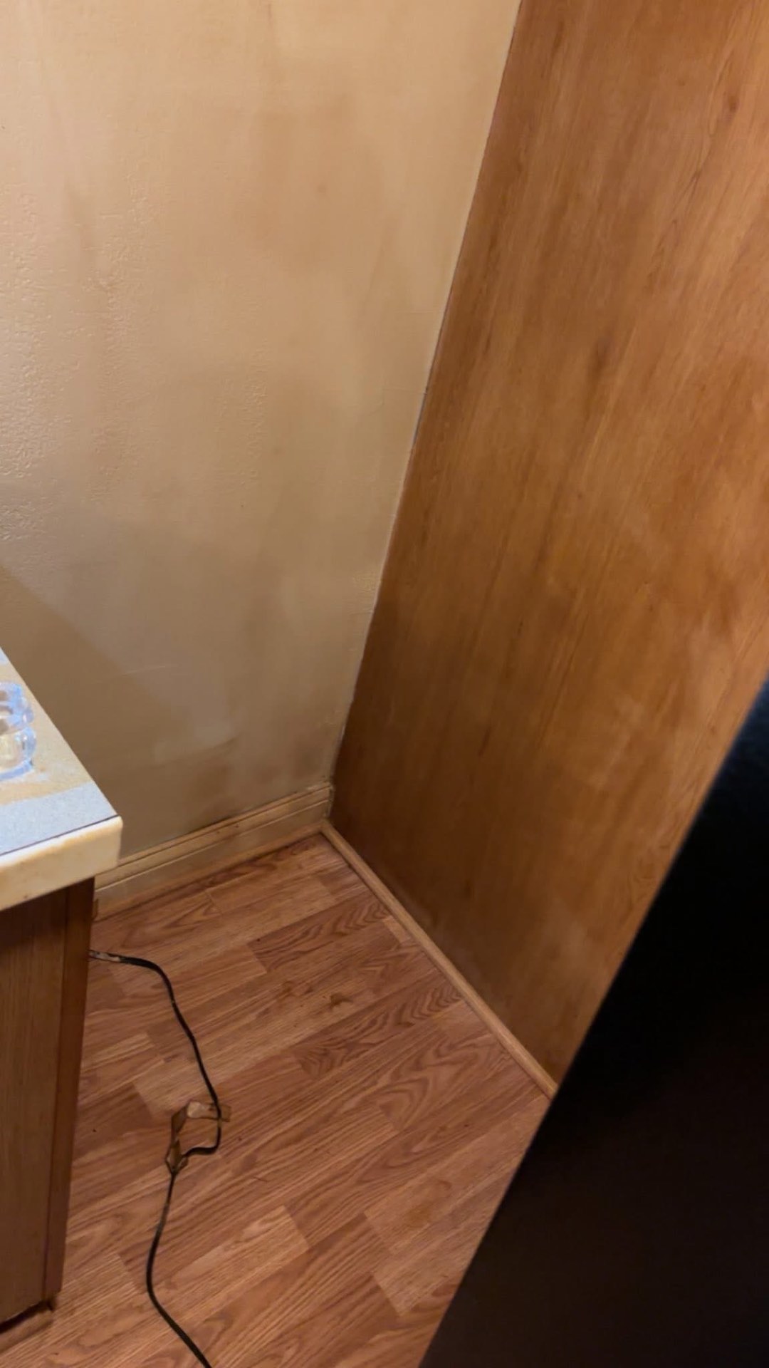 Floors & Baseboards after cleaning